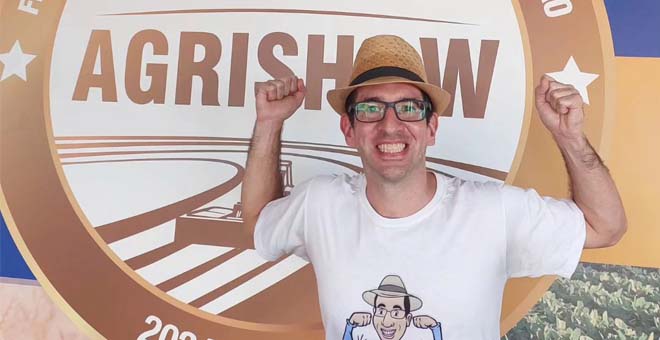 Embaixador da Agrishow pela sétima vez capa