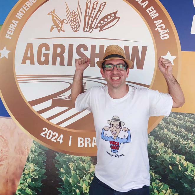 Embaixador da Agrishow pela sétima vez